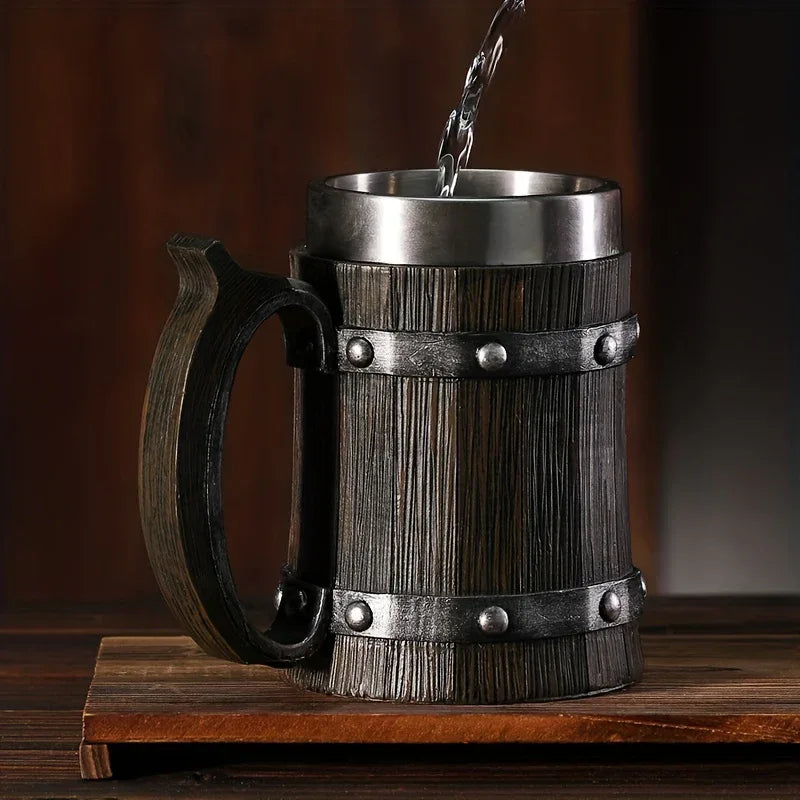 Odin Stainless Steel Coffee Mug - Old West Iron