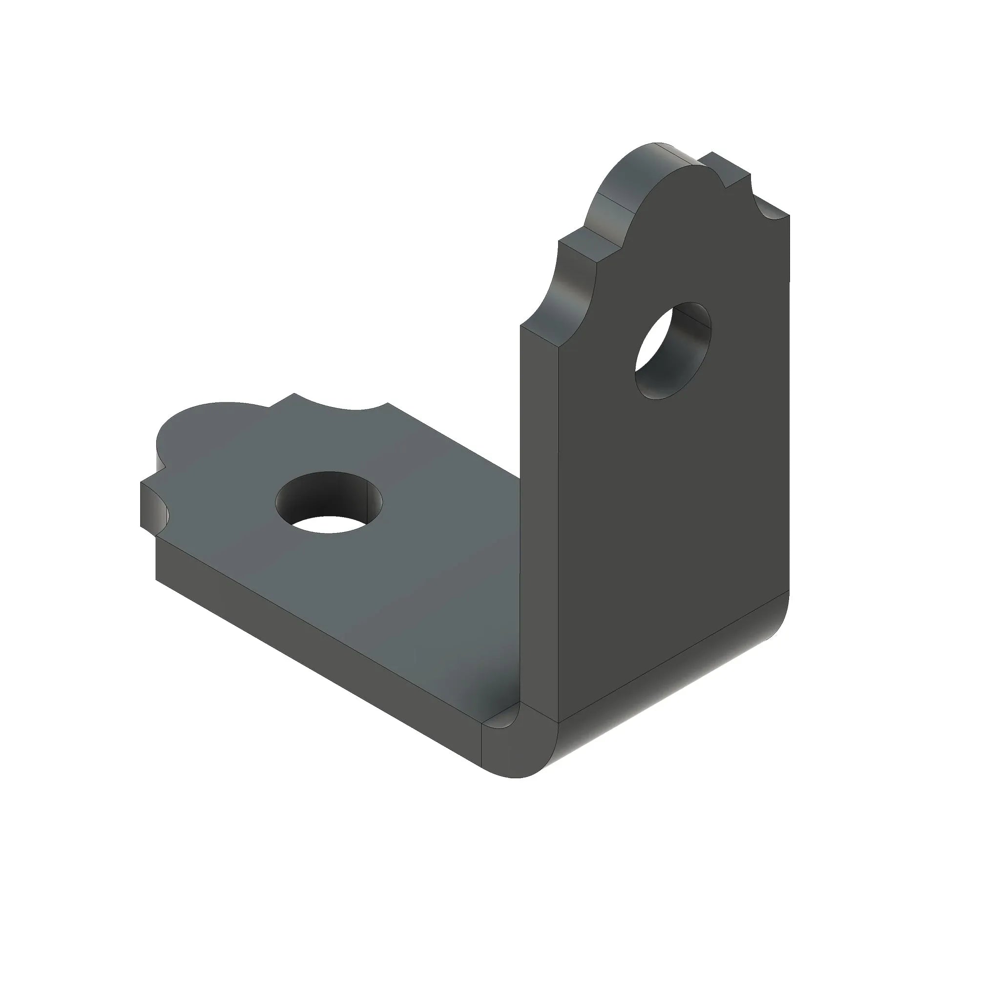CLEARANCE- Limited Stock Classical Iron Corner Strap - Old West Iron