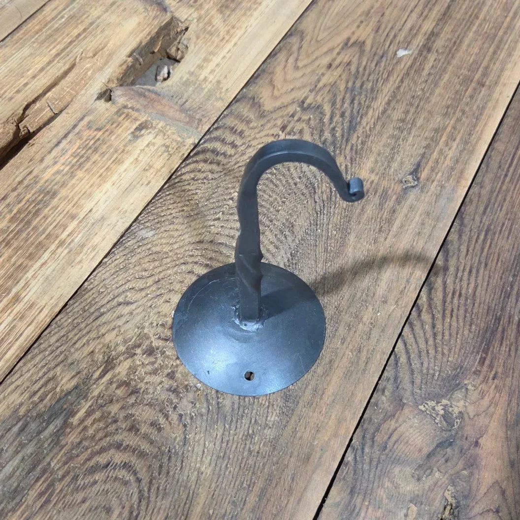 Twisted Wall/Ceiling Hook - Old West Iron
