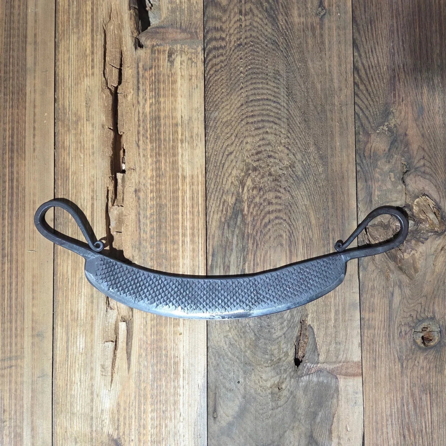 Hand-Forged Iron Pizza Cutter - Old West Iron