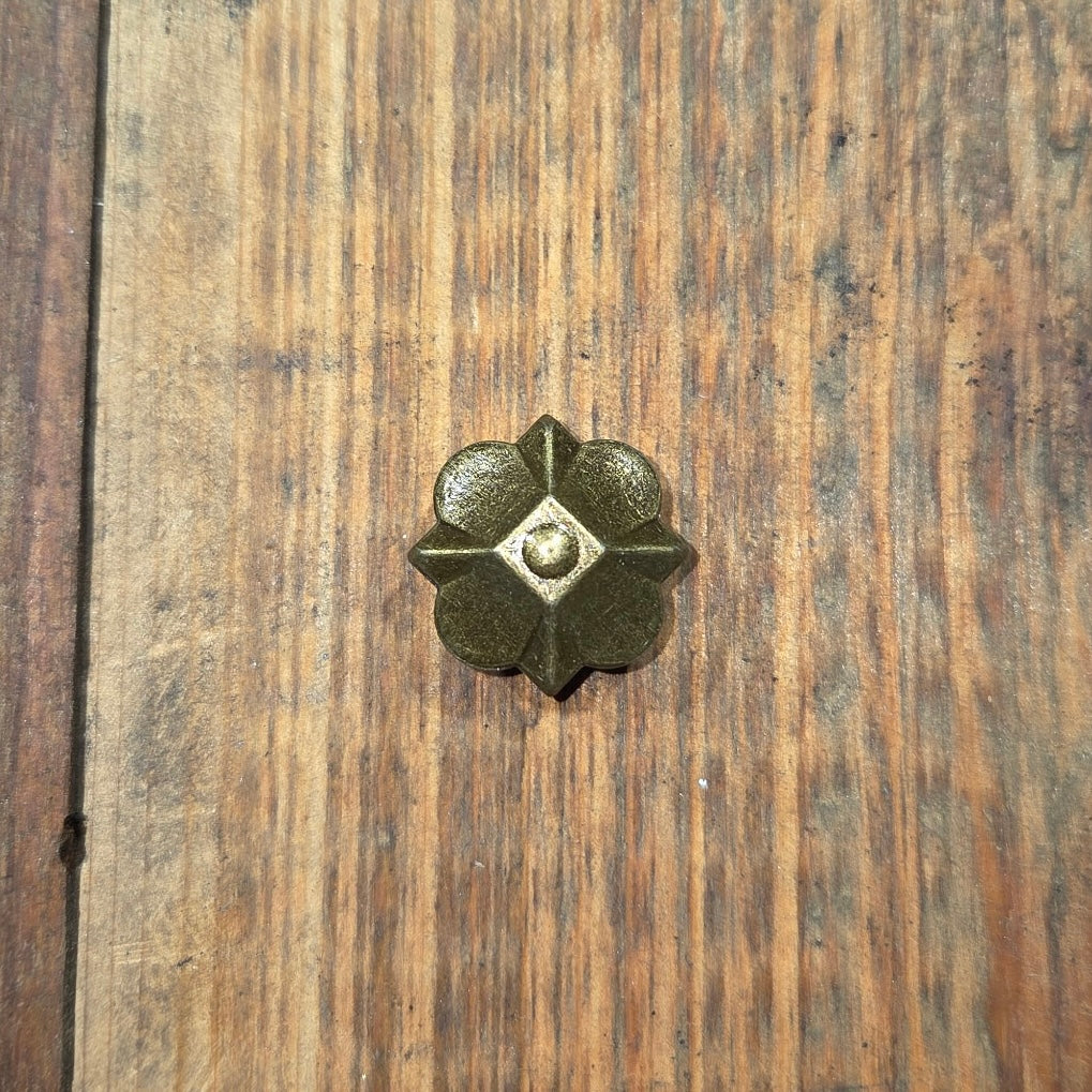 Ten Pack of Vintage French Flower Upholstery Tacks / Clavos (500 Available)