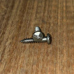 #8 Hammered Slotted Head Decorative Screw