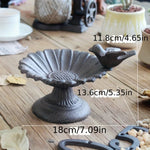Vintage European Iron Bird Feeder - Old West Iron