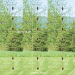 Pinecone Autumn Windchime - Old West Iron