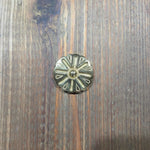 Sunburst Brass Rosette - 1 1/2" - Old West Iron