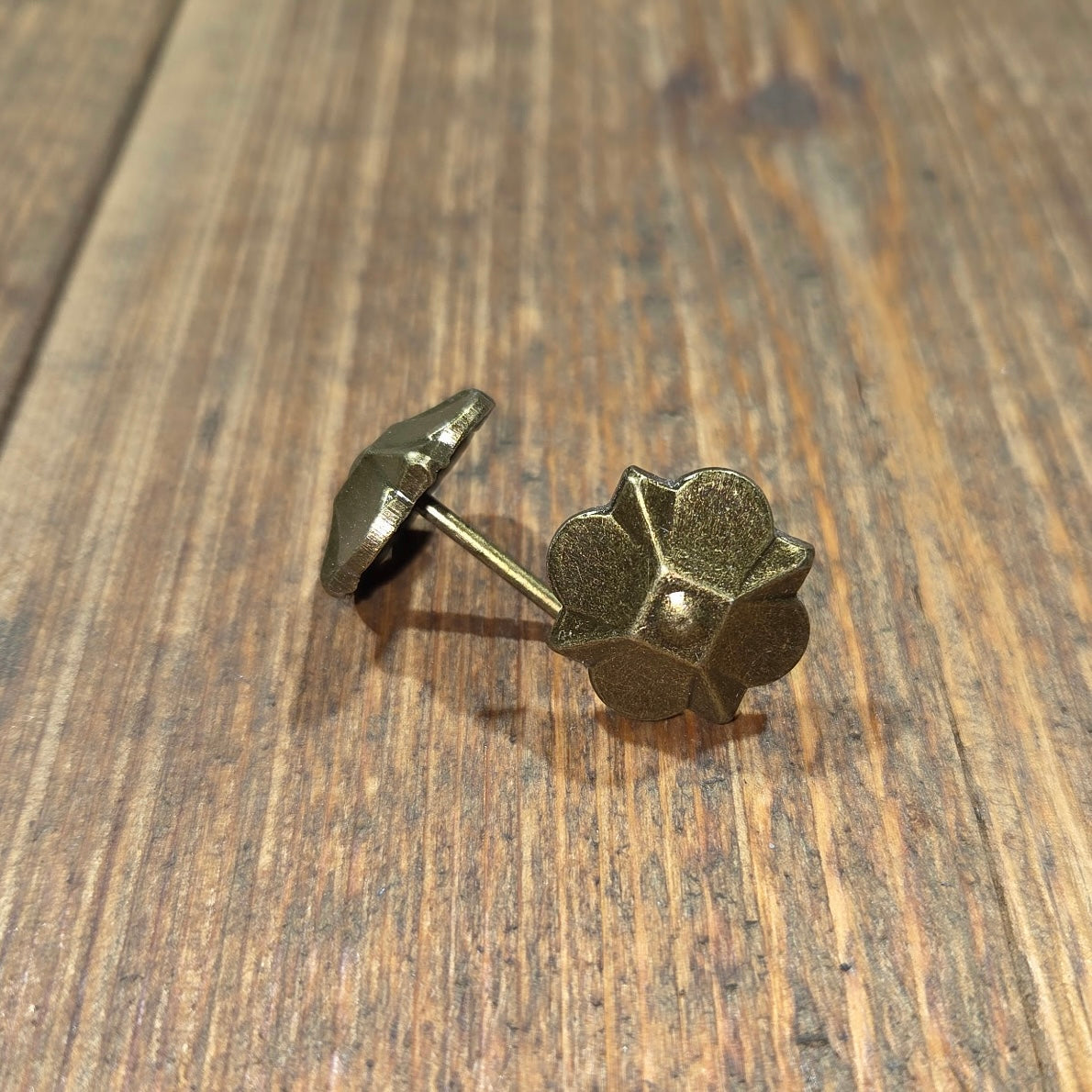 Ten Pack of Vintage French Flower Upholstery Tacks / Clavos (500 Available)