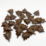 20pcs Rusty Christmas Tree Bells - Old West Iron