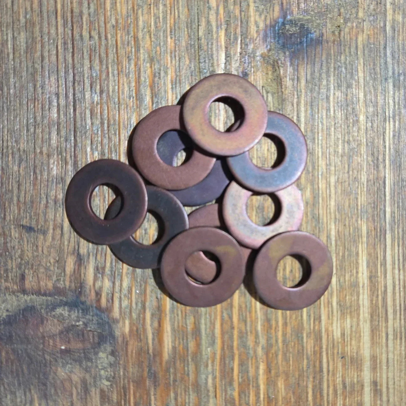 5/16" USS Copper Colored Flat Washers - Old West Iron