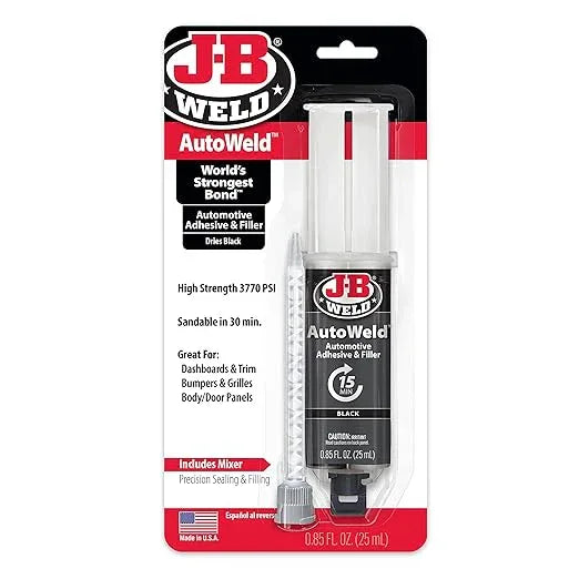 J-B Weld AutoWeld, 25ml, BLACK - Old West Iron