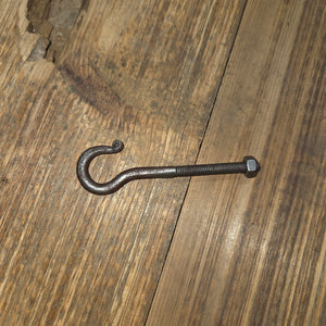 Pitons à œil 1/4" de diamètre x 3 1/4" de longueur totale avec filetage de 1 3/4"