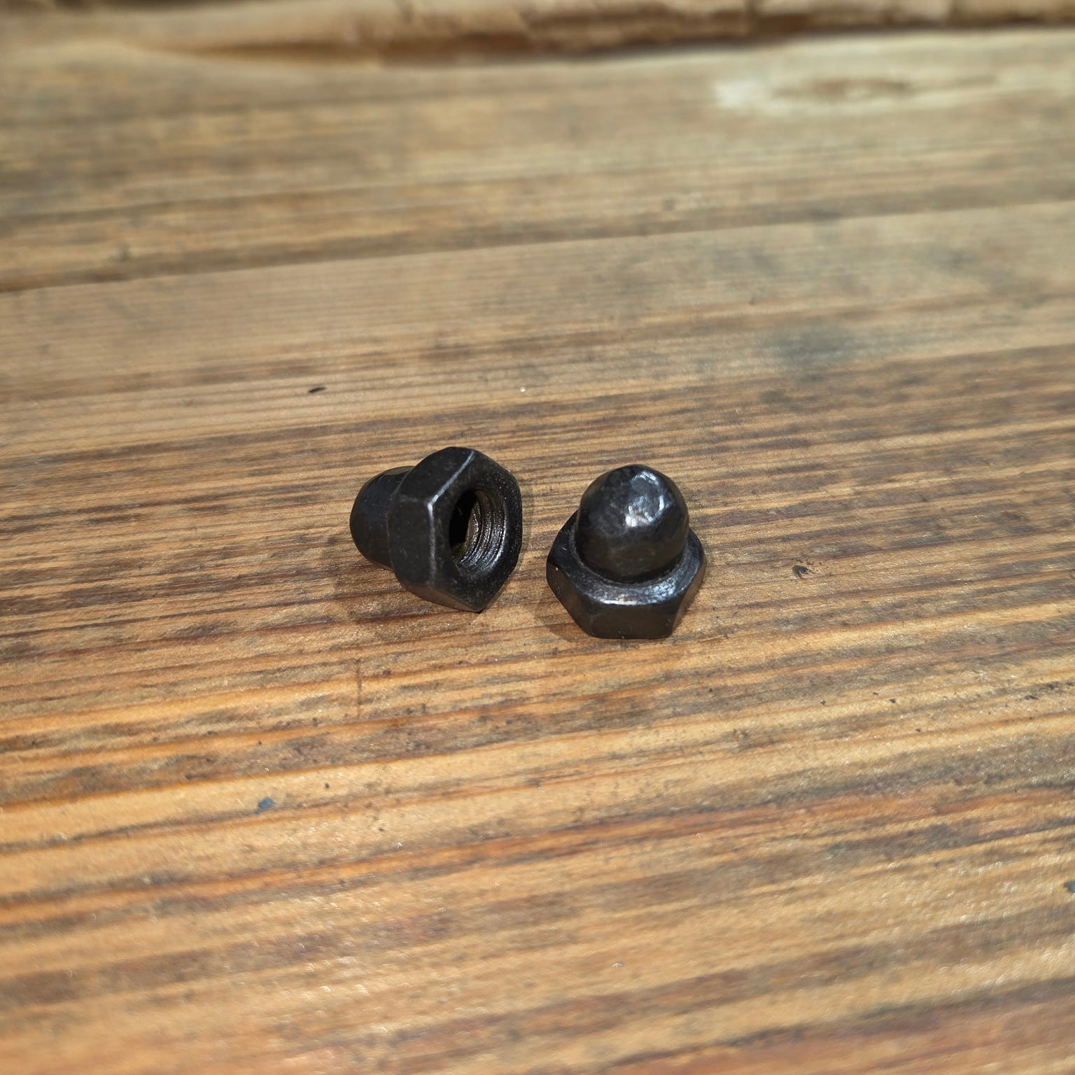 5/16" High Profile Hammered Acorn Nut