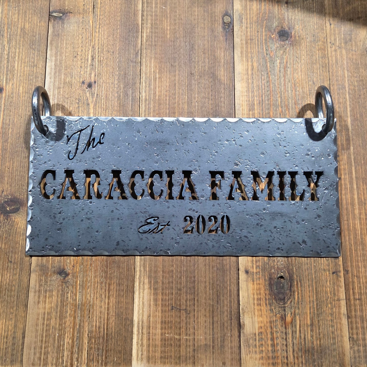 Custom Metal Signs & Personalized Cutouts – Hand-Forged Iron Designs