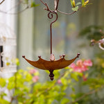 Iron Umbrella Bird Feeder - Old West Iron