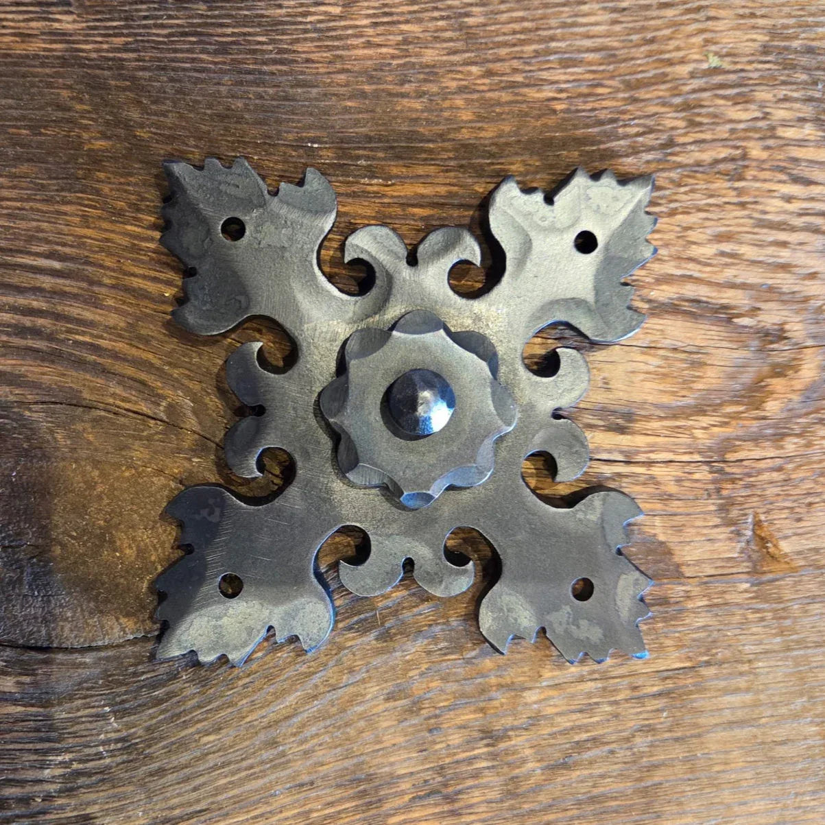 Romantic Iron Rosette - Old West Iron