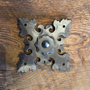 Romantic Iron Rosette - Old West Iron