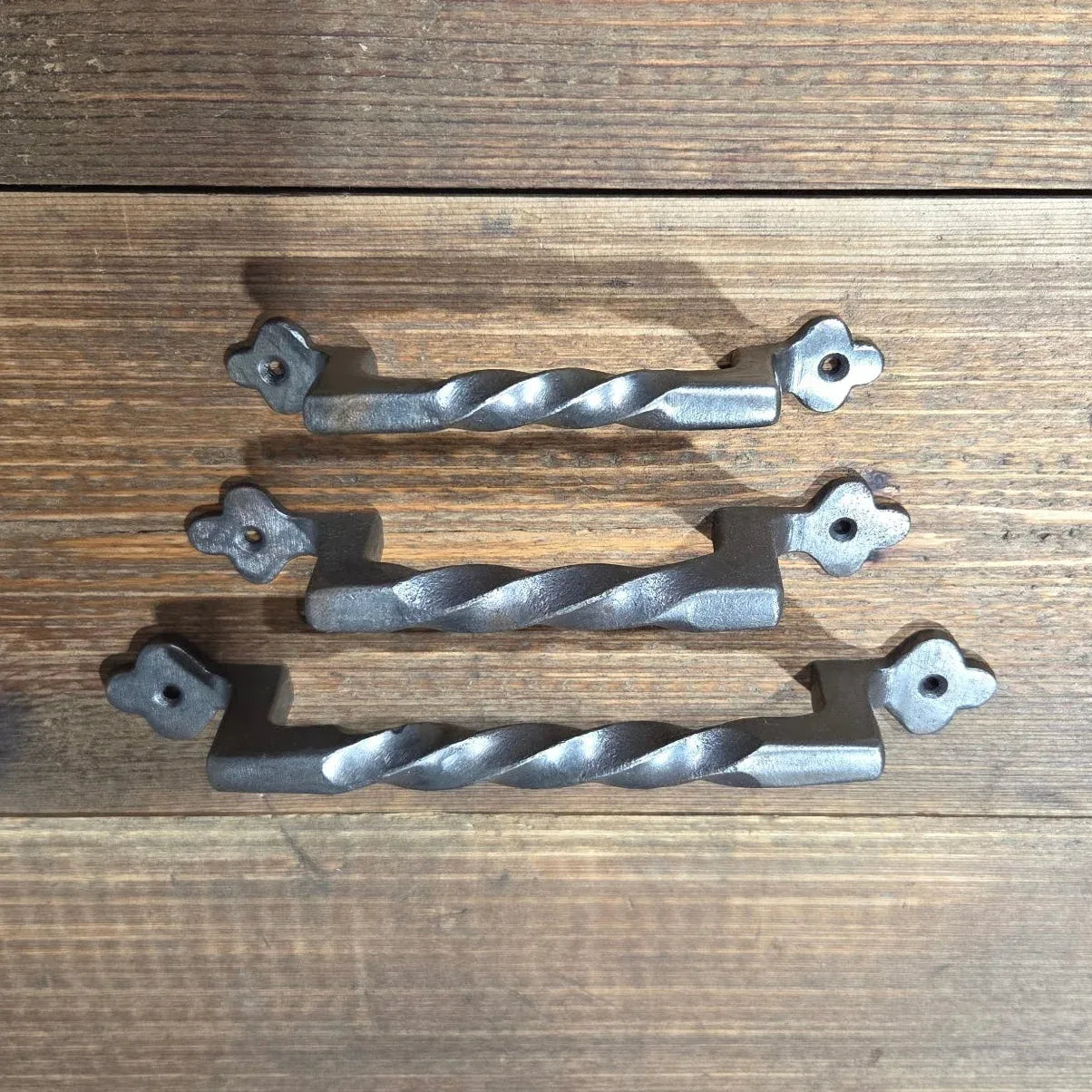 Mediterranean Iron Cabinet Handle - Old West Iron