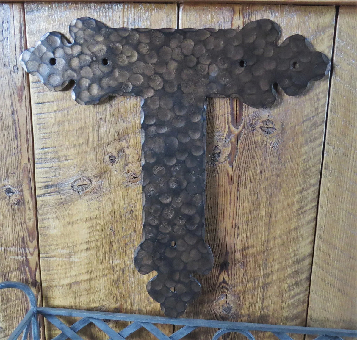 Mediterranean Iron T Face Plate - Old West Iron