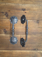 Art Nouveau Iron Door Pull - Old West Iron