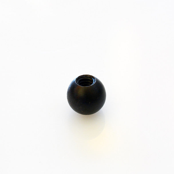 Brass Ball - 3/8" Diameter - Threaded 8-32