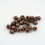 Cap Nut - Antique Copper Finish - Threaded 8-32
