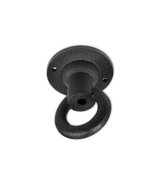 3" Cast Aluminum Ceiling Loop - Black Finish - Old West Iron