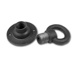 3" Cast Aluminum Ceiling Loop - Black Finish - Old West Iron
