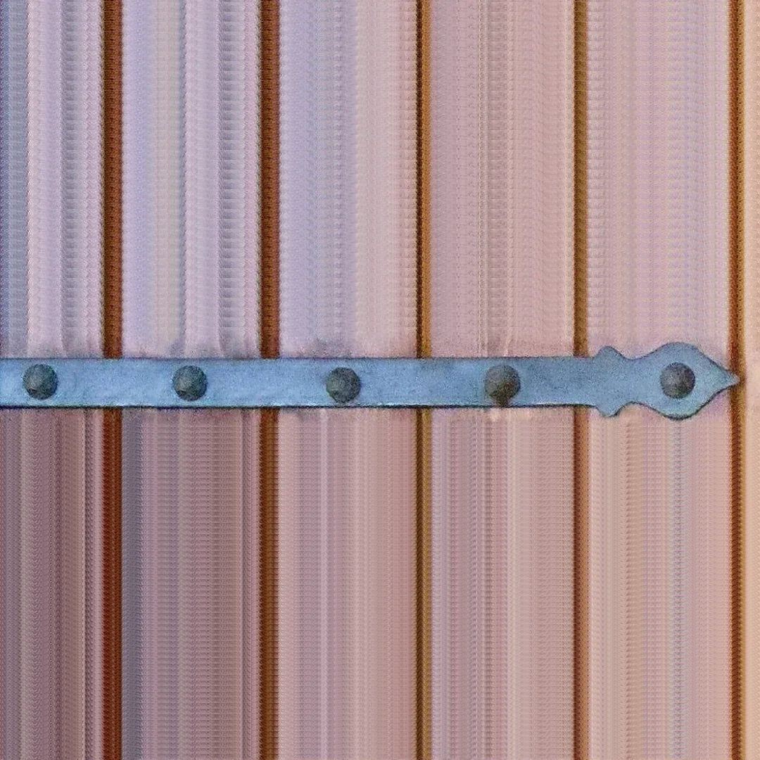 XL Cottage Iron Faux Hinge Strap - Old West Iron