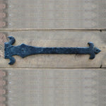 XL French Empire Iron Faux Hinge Strap - Old West Iron