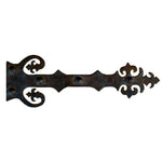 Renaissance Iron Garage Door Dummy Hinge Strap - Old West Iron