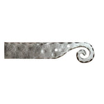 Greek Ionic Iron Garage Door Dummy Hinge Strap - Old West Iron