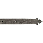 Ancient Persian Iron Garage Door Dummy Hinge Strap - Old West Iron
