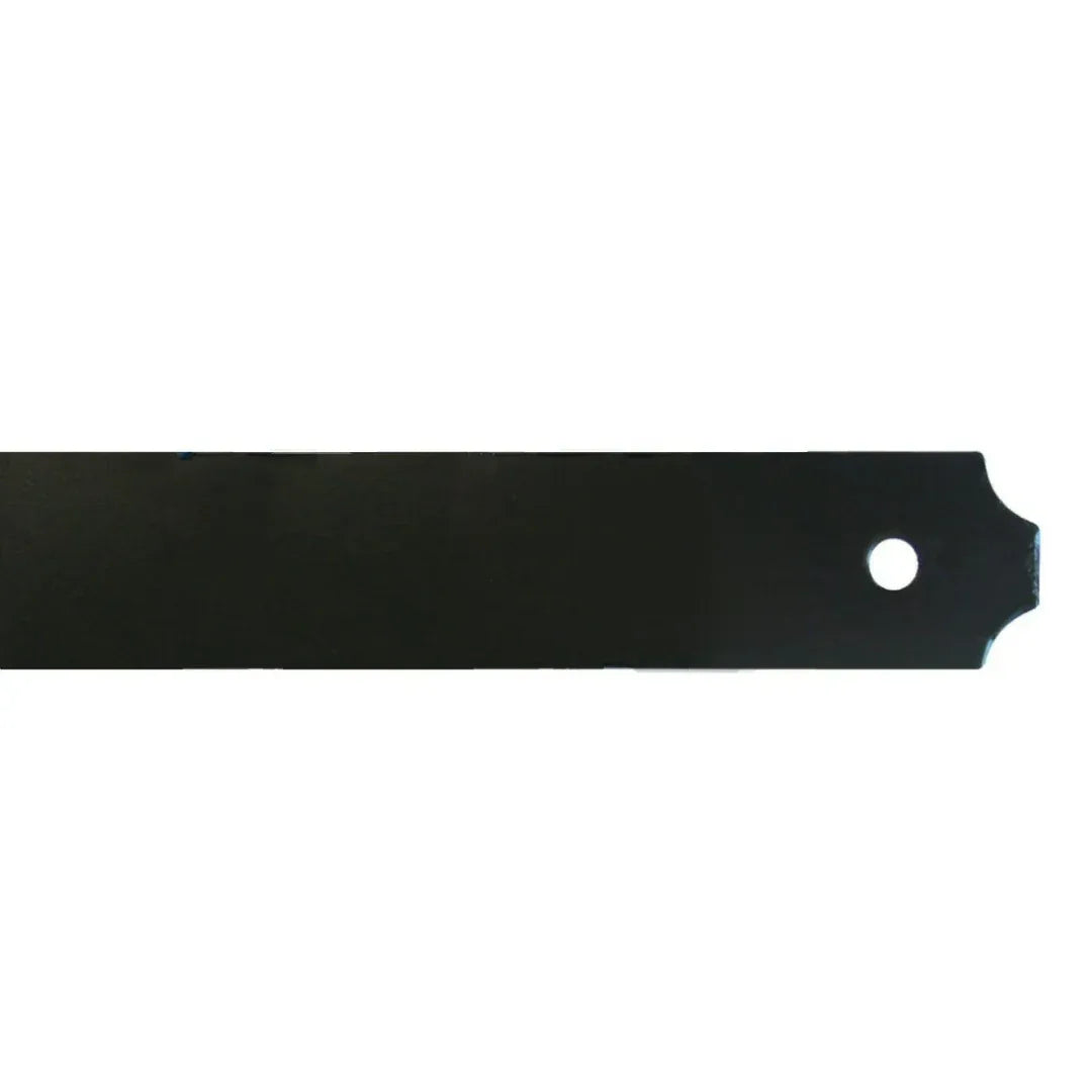Transitional Wrought Iron Garage Door Dummy Hinge Strap - Old West Iron