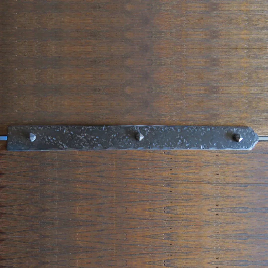 Classic Iron Garage Door Dummy Hinge Strap - Old West Iron