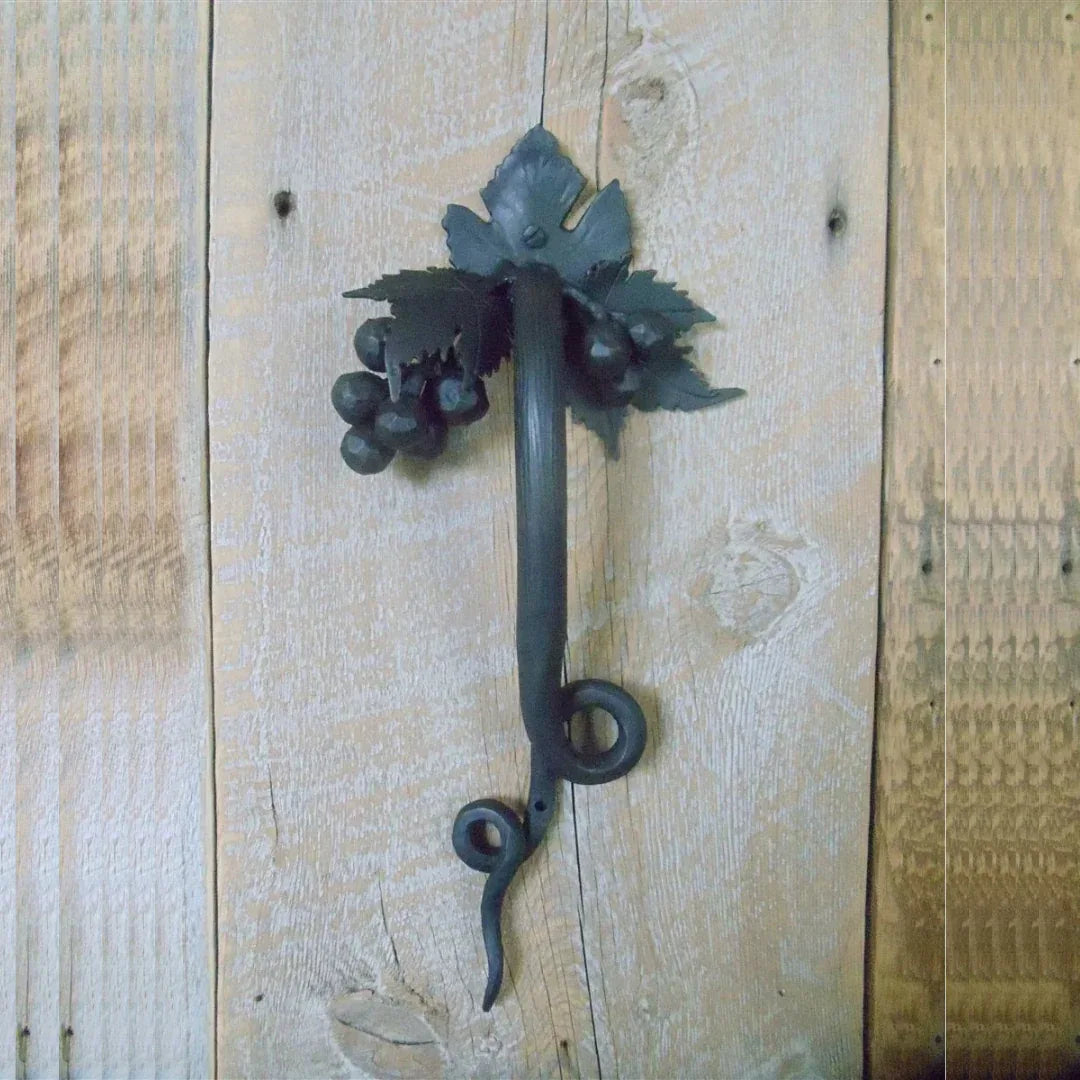 Grape Vine Door Pull - Old West Iron