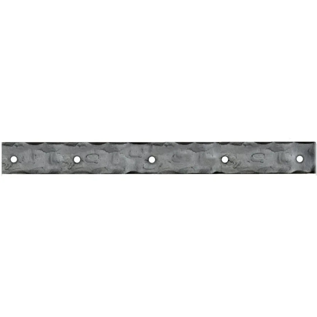 Plain Straight Iron Garage Door Dummy Hinge Strap - Old West Iron