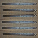 XL Revolutionary Wrought Iron Faux Hinge Strap - Old West Iron
