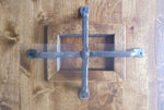 IN STOCK Traditional Tuscan Iron Speakeasy Grill - 10" x 10" - Old West Iron