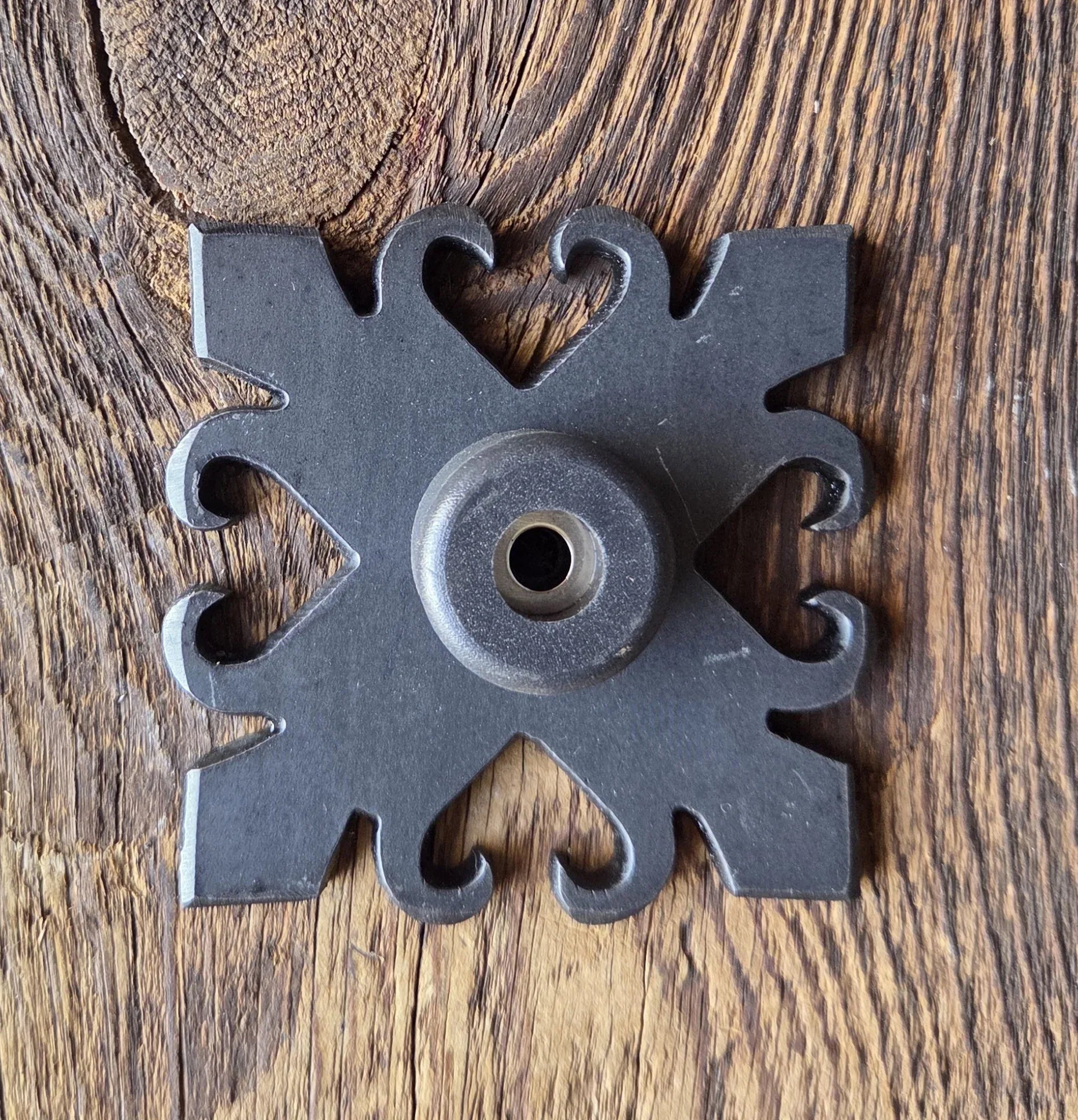 Authentic 15th Century Iron Doorstop - Old West Iron