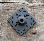 Shabby Chic Square Iron Doorstop - Old West Iron
