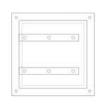 Farmhouse Iron Speakeasy Door - Old West Iron