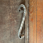 Square Scrolled Door Pull - Old West Iron
