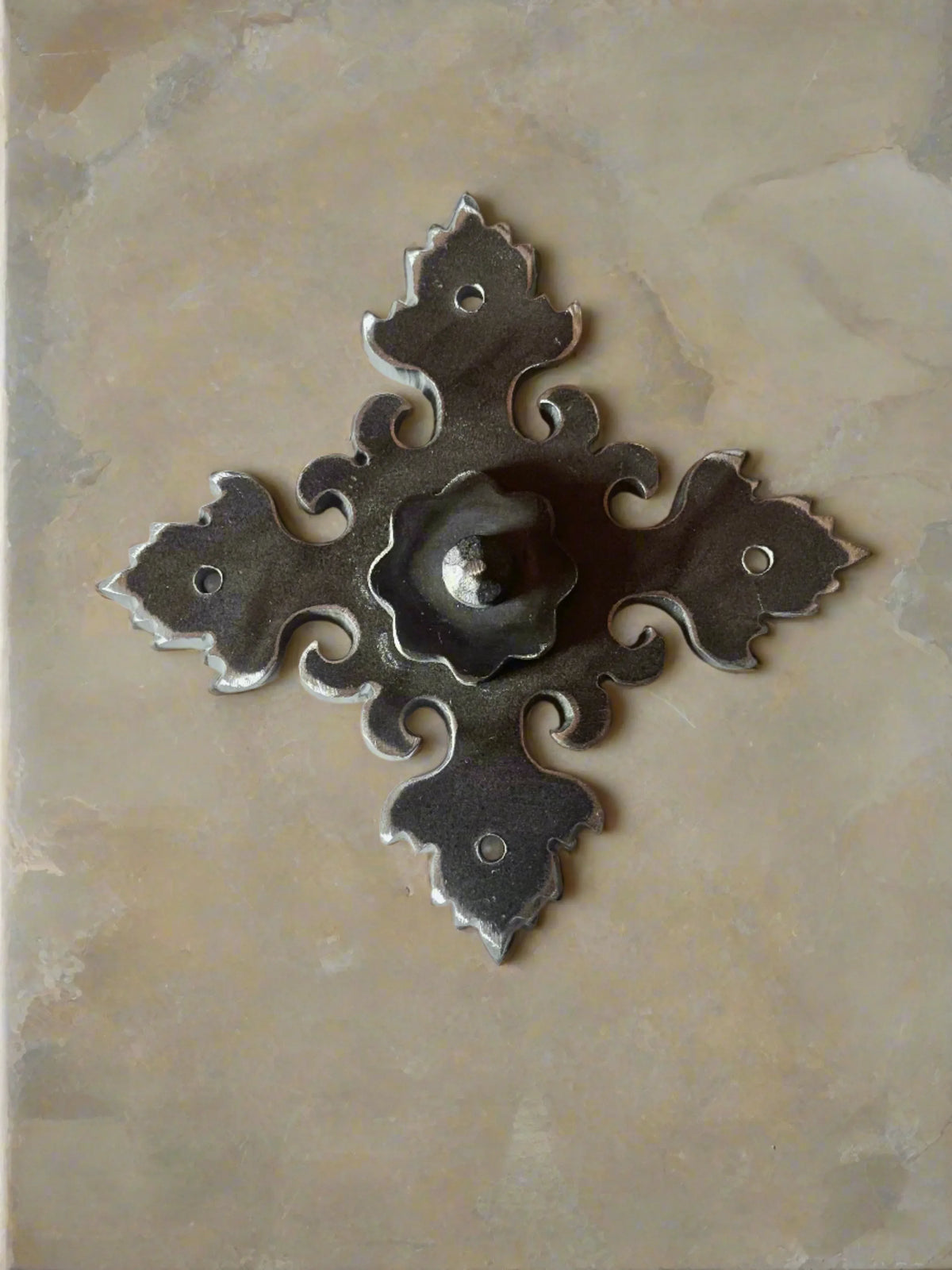 Romantic Iron Rosette - Old West Iron