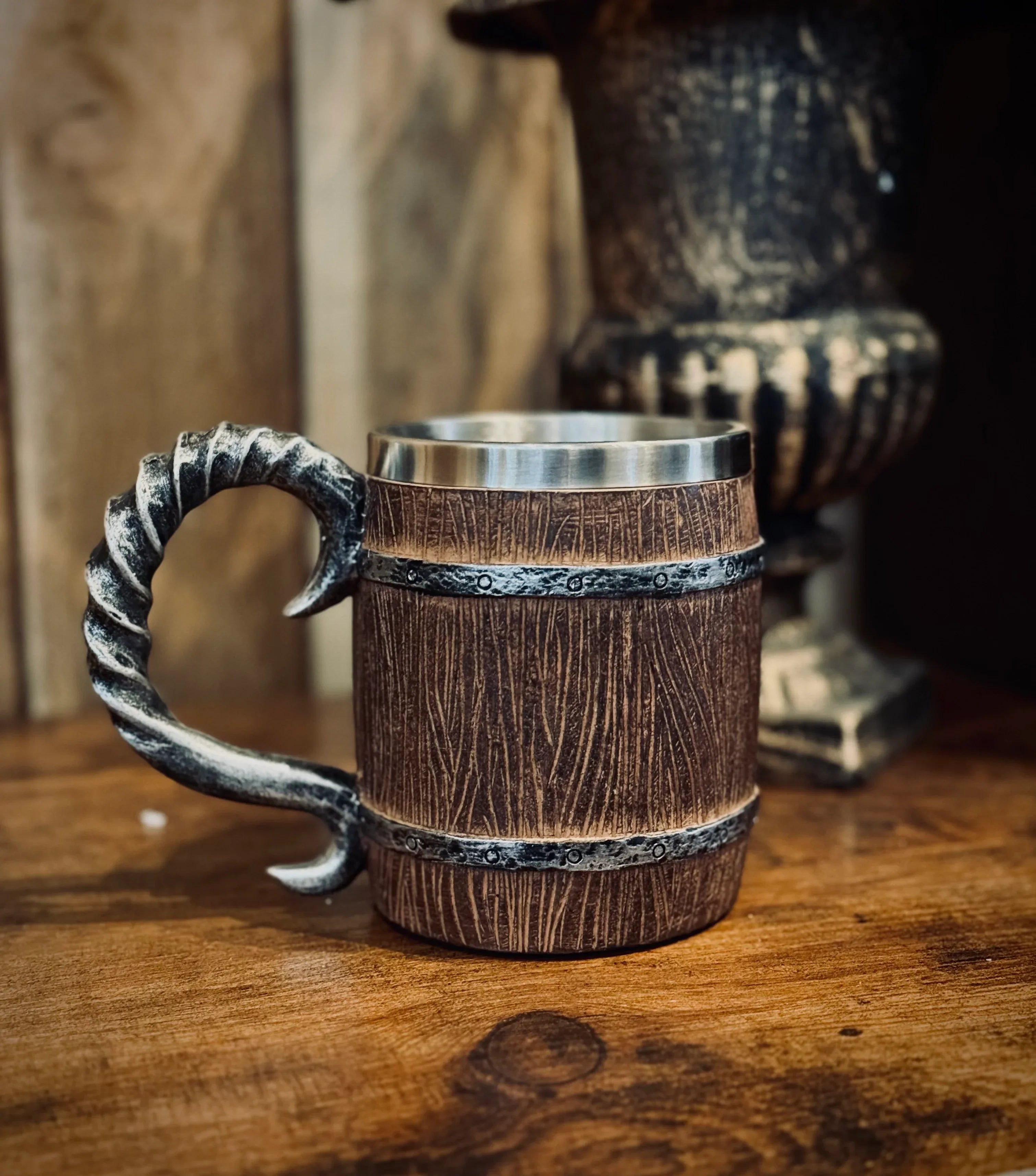 Vanir Insulated Viking Beer Mug - Old West Iron