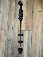 Victorian Cremone Style Latch/Slide Bolt - Old West Iron