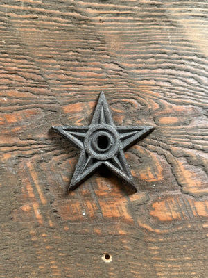 Federal Star 1/4" Iron Retaining Washer - Old West Iron