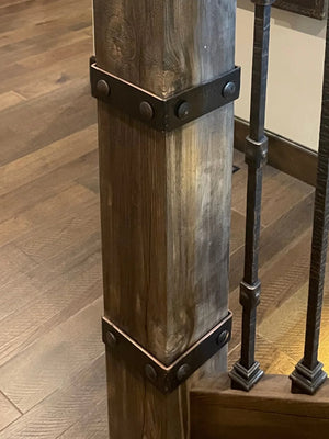 4 Sided Iron Beam Band - Old West Iron