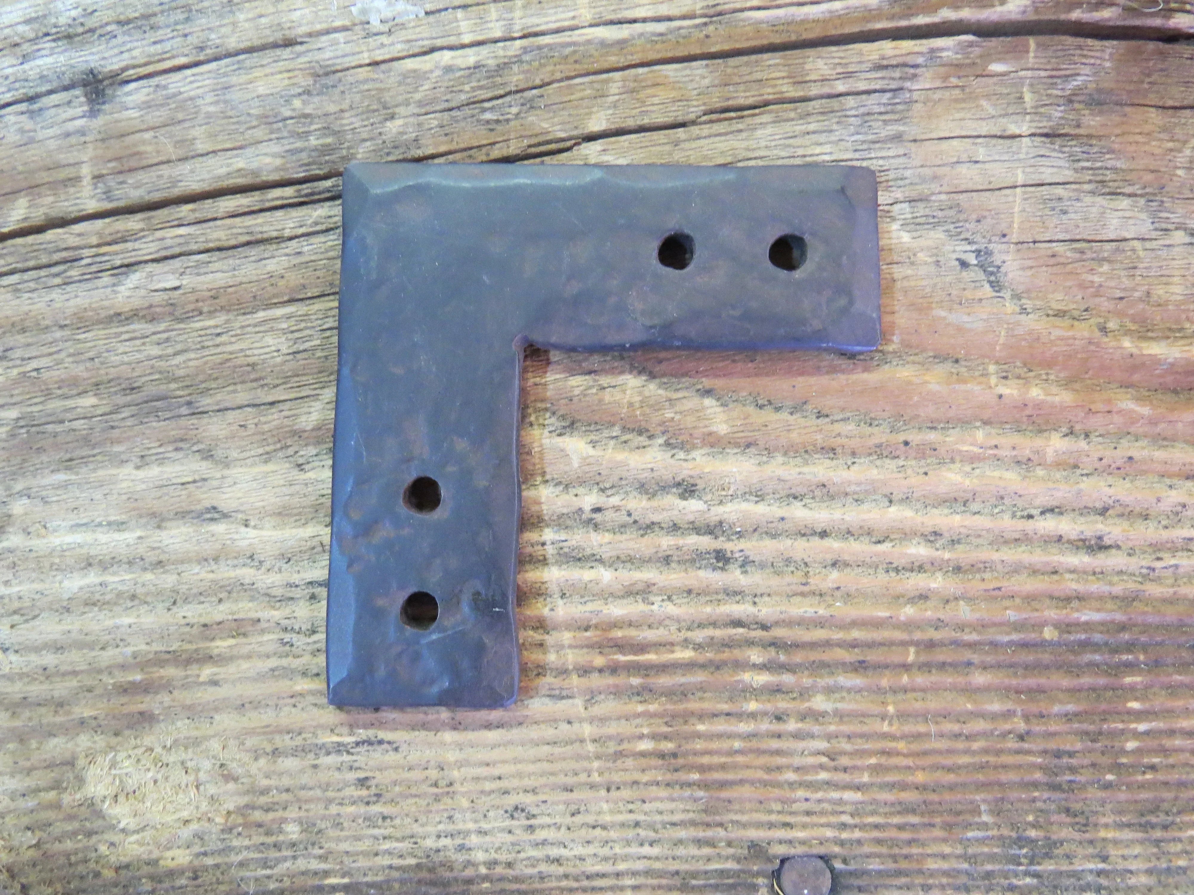 Plain Straight Iron "L" Strap - Old West Iron