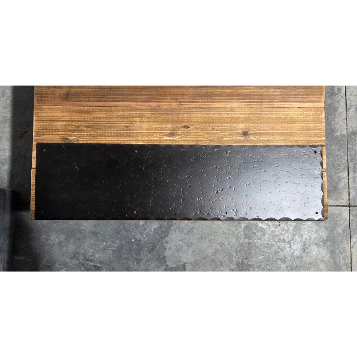 Plain Straight Iron Kick Plate