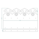 Isabelline Iron Kick Plate