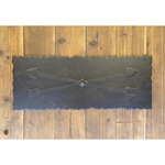 Authentic Arrowhead Iron Kick Plate